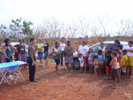 Culto no SAAN - dia das crianças