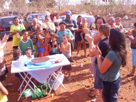 Bolo para as crianças